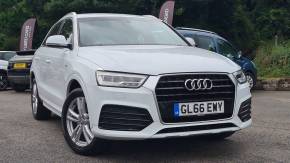 Audi Q3 1.4T FSI S Line Navigation 5dr Estate Petrol White at Chilham Sports Cars Canterbury