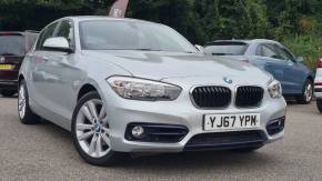 BMW 1 Series 120i [2.0] Sport 5dr [Nav] Step Auto Hatchback Petrol Silver at Chilham Sports Cars Canterbury