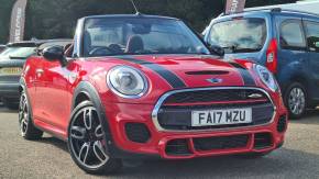 Mini Convertible 2.0 John Cooper Works 2dr Auto Convertible Petrol Red at Chilham Sports Cars Canterbury