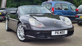 Porsche Boxster 2.7 [228] 2dr Convertible Petrol Black at Chilham Sports Cars Canterbury