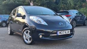 Nissan Leaf 0.0 80kW Acenta 30kWh 5dr Auto Hatchback Electric Black at Chilham Sports Cars Canterbury