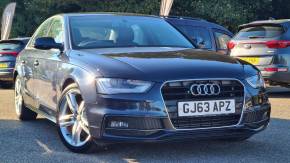 Audi A4 2.0 TDI 177 S Line 4dr Saloon Diesel Blue at Chilham Sports Cars Canterbury