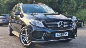 Mercedes-Benz GLE 3.0 GLE 350d 4Matic AMG Line Premium 5dr 9G-Tronic Estate Diesel Black at Chilham Sports Cars Canterbury