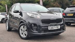 Kia Sportage 1.7 CRDi ISG 2 5dr Estate Diesel Black at Chilham Sports Cars Canterbury