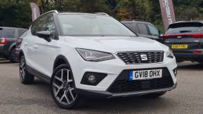 SEAT Arona 1.0 TSI 115 Xcellence Lux 5dr Hatchback Petrol White at Chilham Sports Cars Canterbury