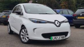 Renault Zoe ZOE DYNAMIQUE NAV AUTO Hatchback Electric White at Chilham Sports Cars Canterbury