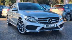 Mercedes-Benz C Class 2.1 C250 BlueTEC AMG Line Premium 4dr Auto Saloon Diesel Silver at Chilham Sports Cars Canterbury