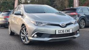 Toyota Auris 1.8 Hybrid Excel 5dr CVT Hatchback Petrol / Electric Hybrid Grey at Chilham Sports Cars Canterbury