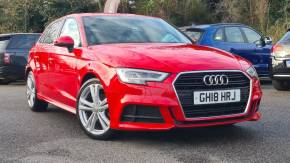 AUDI A3 2018 (18) at Chilham Sports Cars Canterbury